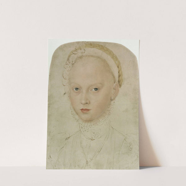 Portrait of Princess Elisabeth of Saxony by Lucas Cranach the Younger