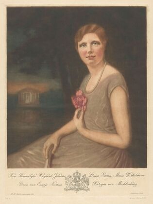 Portrait of Princess Juliana