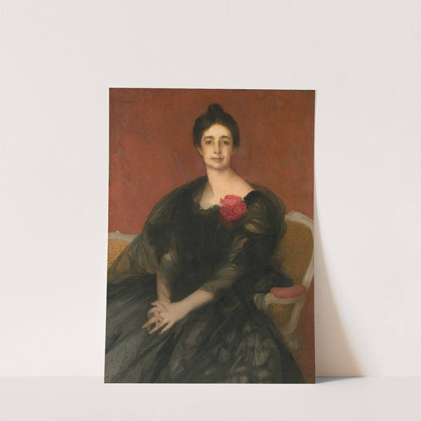 Portrait of princess Potemkine by Edmond Francois Aman-Jean