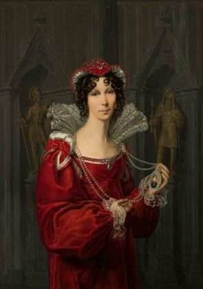 Portrait of Princess Wilhelmina of Orange