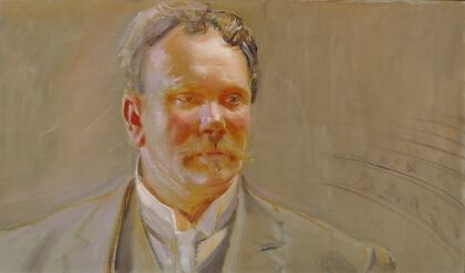 Portrait of Professor E.N.Setälä