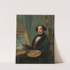 Portrait of Raden Syarif Bustaman Saleh by Friedrich Carl Albert Schreuel