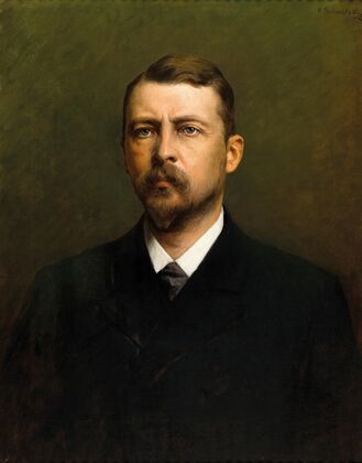 Portrait of Raimund Grübl (Vienna 1847-1898)