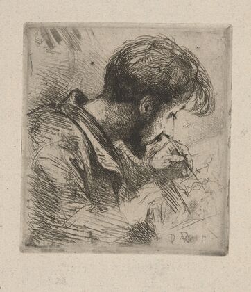 Portrait of Rajon (1867)