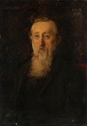 Portrait of Reinhard Roederstein (father of the painter) (1889 – 1890)