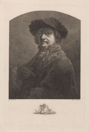 Portrait of Rembrandt van Rijn — size preview