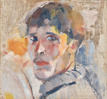 Portrait of Rik (without hat) (1911)