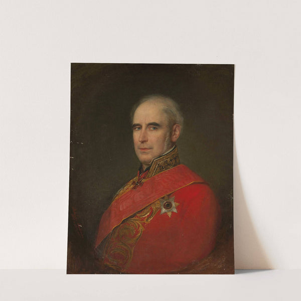 Portrait of Romuald Hube, senator (1852) by Aleksander Stankiewicz