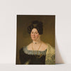 Portrait of Sara Catarine Lorentz (1830) by Pehr Berggren