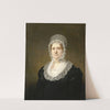 Portrait of Sara de Haan, Widow of the Amsterdam Underwriter Cornelis Hartsen (1820 - 1832) by Jan Willem Pieneman