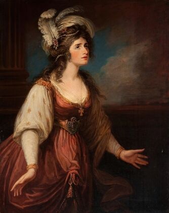 Portrait of Sarah Siddons as Zara