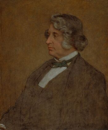 Portrait of Senator Charles Sumner