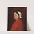 Portrait of Senyora Anita with Red Dress (1872) by Benet Mercadé