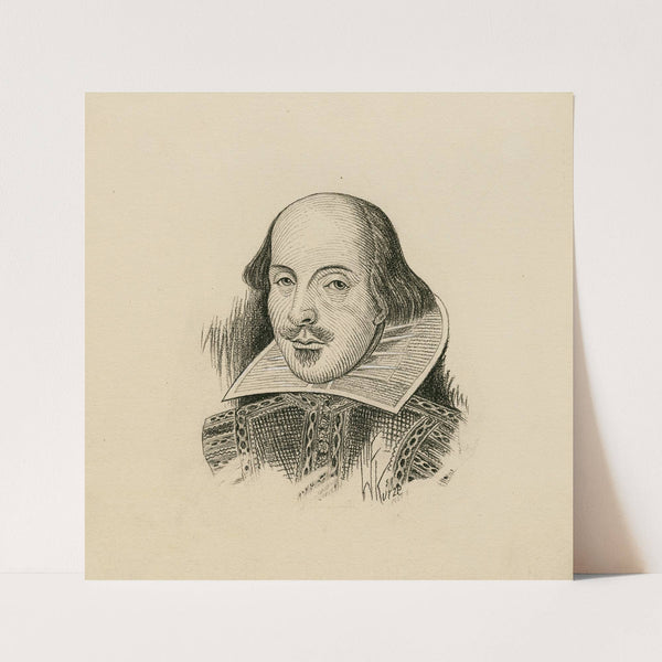 Portrait of Shakespeare by W.F. Kurze