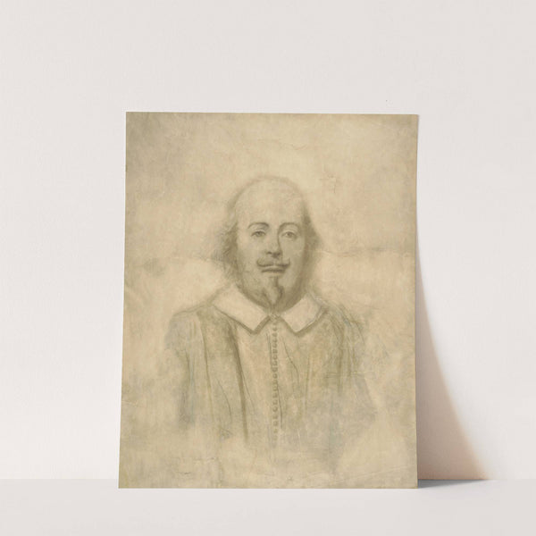 Portrait of Shakespeare, after Stratford bust by Thomas Nast