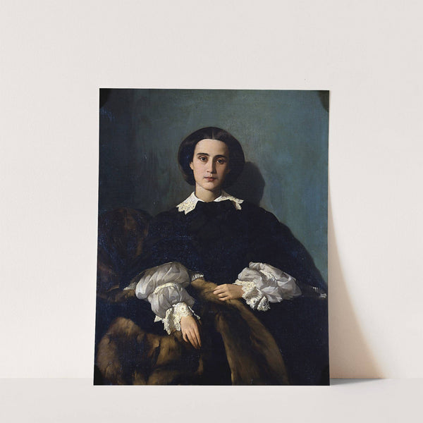 Portrait of Signora Morrocchi by Antonio Puccinelli