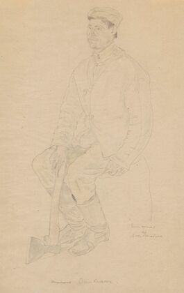 Portrait of soldier Osip Kolomin (1916) — size preview