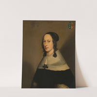 Portrait of Sophia van Overmeer, Wife of Adriaen van Persijn by Jan Jansz. Westerbaen I