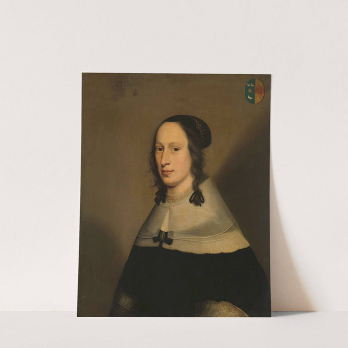 Portrait of Sophia van Overmeer, Wife of Adriaen van Persijn by Jan Jansz. Westerbaen I
