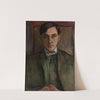 Portrait of Stanisław Ignacy Witkiewicz (1906-1916) by Władysław Ślewiński