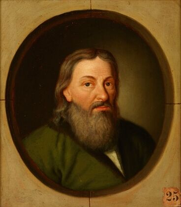 Portrait of Stanisław Orzechowski (1513-1566) Oksza Coat of Arms, Canon of Przemyśl, Religious and Political Writer