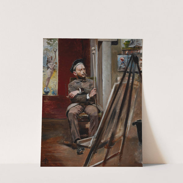 Portrait of Stanisław Tondos by Jacek Malczewski