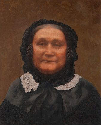 Portrait of Teodora Piłsudska née Butler, grandmother of Marshal Józef Piłsudski (1938)
