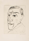 Portrait of the actor N. M. Zeretelli (1924)
