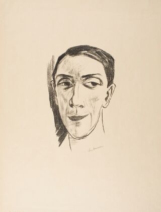 Portrait of the Actor N. M. Zeretelli (1921)