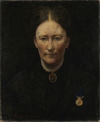 Portrait of the Actress Laura Gundersen
