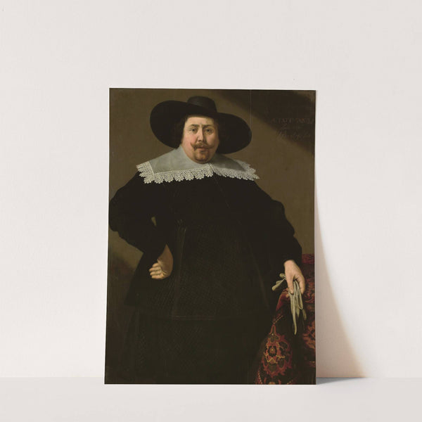 Portrait of the Amsterdam Brewer Philips Denijs by Huygh Pietersz Voskuyl