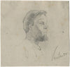 Portrait of the artist G.H. Breitner