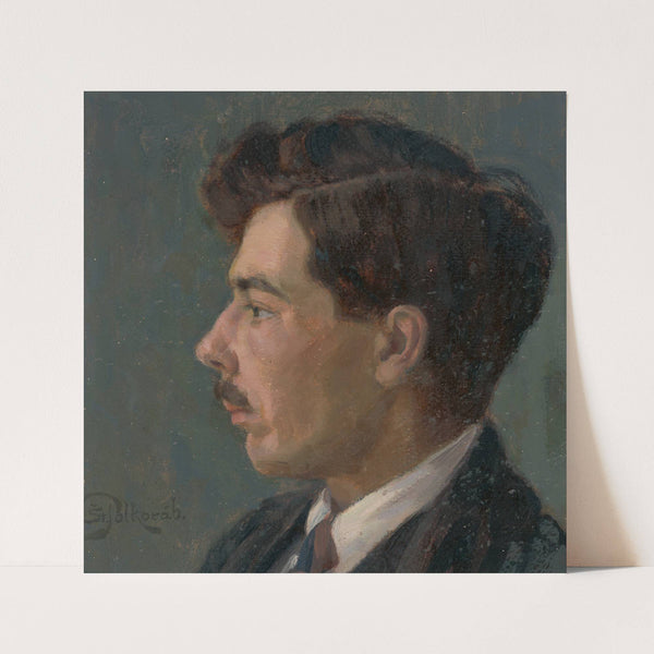 Portrait of the Artist J. Korezska (1920–1921) by Štefan Polkoráb