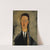 Portrait Of The Artist Léopold Survage (1918) by Amedeo Modigliani