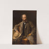 Portrait of the artist’s father by Władysław Ciesielski