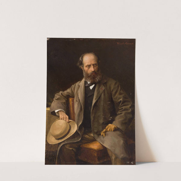 Portrait of the artist’s father by Władysław Ciesielski