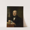 Portrait of the artist’s father, Levy Lesser (circa 1850) by Aleksander Lesser