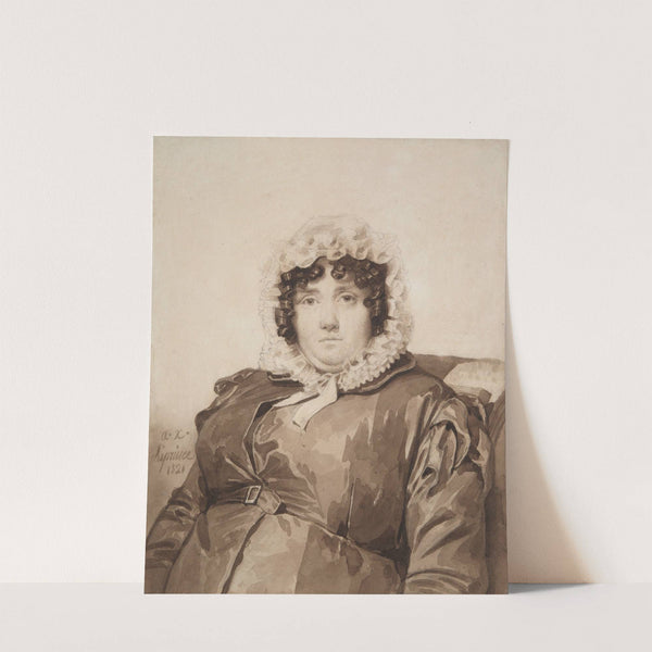 Portrait of the Artist’s Mother (1821) by Auguste Xavier Leprince