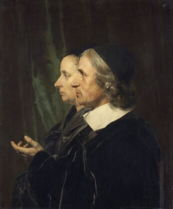 Portrait of the Artist’s Parents,Salomon de Bray and Anna Westerbaen