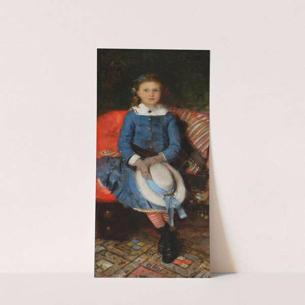 Portrait of the artist’s sister (1884) by Leon Wyczółkowski
