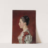 Portrait Of The Artist’s Sister Annie Edelfelt (1883) by Albert Edelfelt