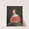 Portrait of the Artist´s Sister, Cecilie Margrethe Petersen, née Købke by Christen Købke