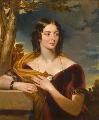Portrait of the artist’s sister Elizabeth Wood (b. 1808) — size preview