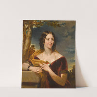 Portrait of the artist's sister Elizabeth Wood (b. 1808) by John Wood