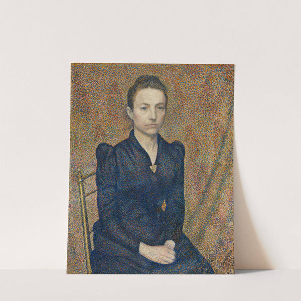 Portrait of the Artist’s Sister by Georges Lemmen