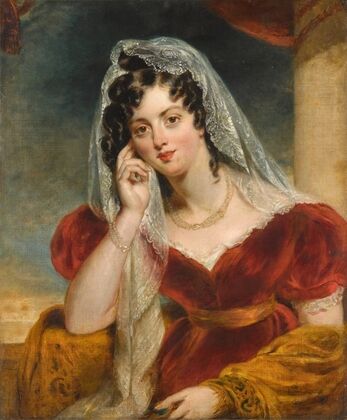 Portrait of the artist’s sister Sarah Wyatt Gray, nÃ©e Wood (b. 1812) — size preview