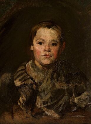 Portrait of the artist’s son