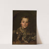 Portrait of the artist’s son by Piotr Michałowski