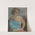 Portrait of the artist&#039;s wife by Sergey Chekhonin