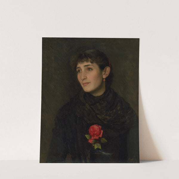 Portrait of the artist&#039;s Wife by Dominik Skutecký